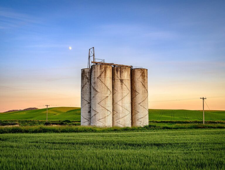 Granary and Moon