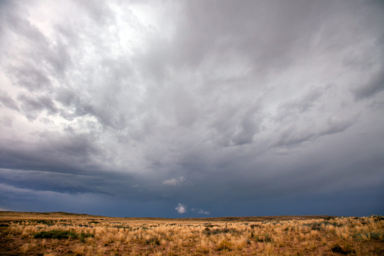 Storm Moving Over Mesa